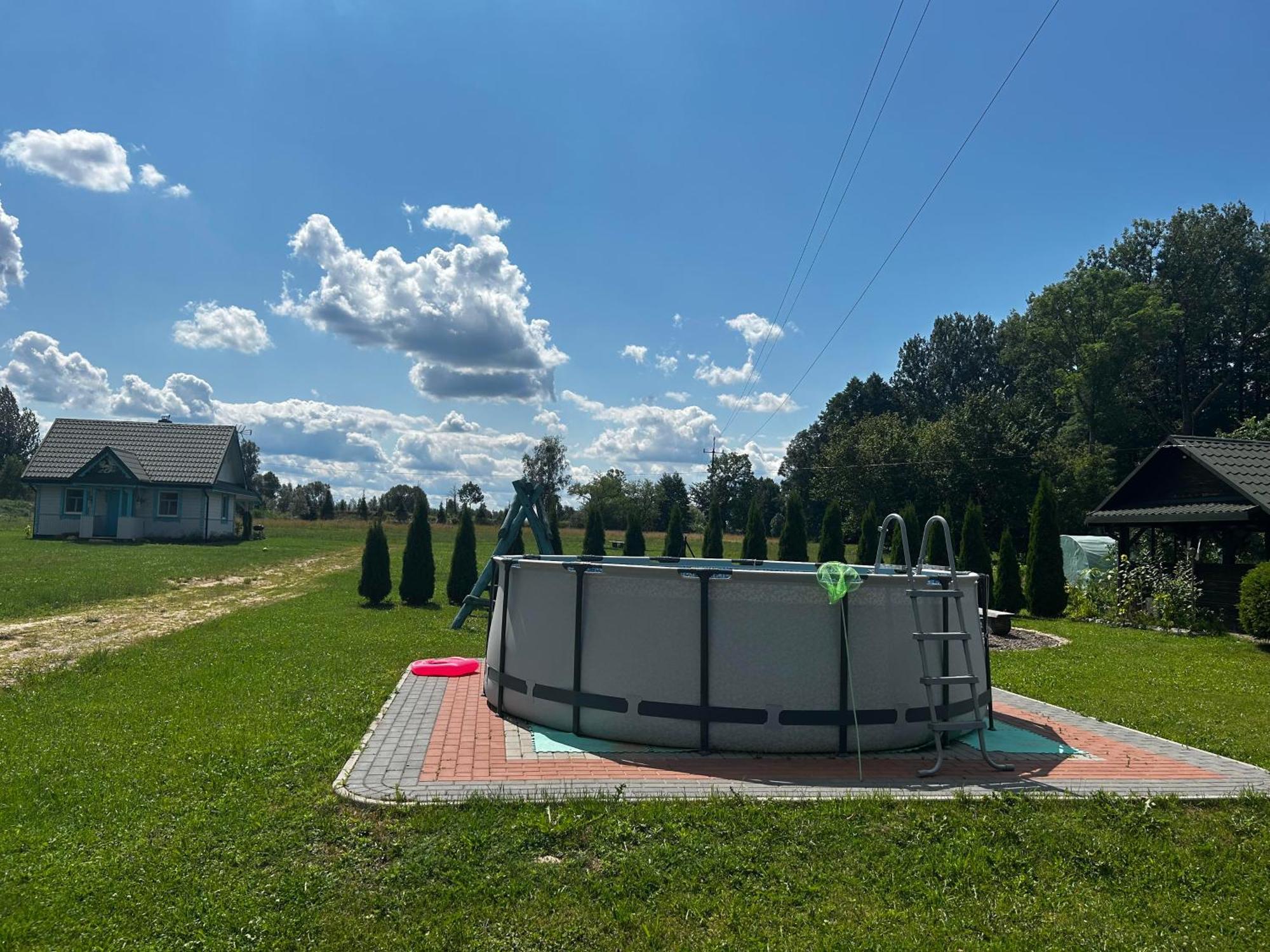 Dom Na Starym Goscincu Tiszyna Villa Dubicze Cerkiewne Eksteriør billede