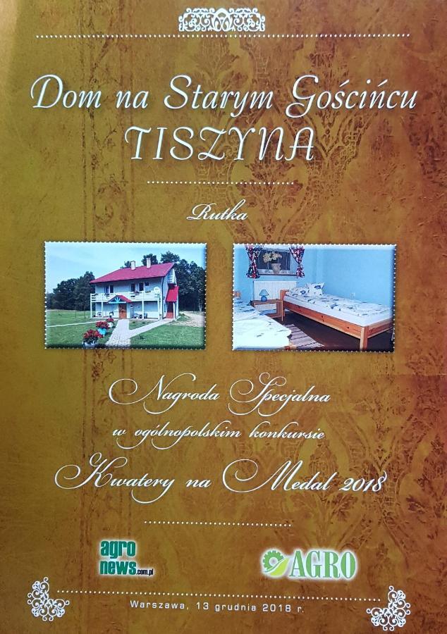 Dom Na Starym Goscincu Tiszyna Villa Dubicze Cerkiewne Eksteriør billede